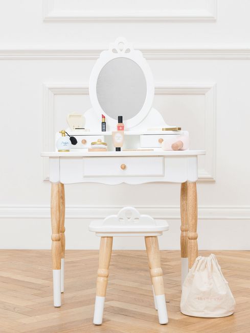 Kids toy top vanity table