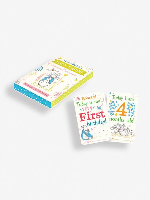 Penguin Books Peter Rabbit Baby Cards for Milestone Moments