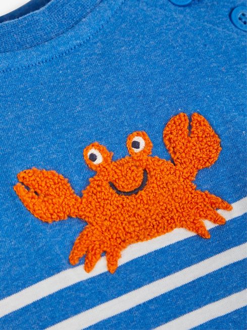 Buy JoJo Maman B b Crab Appliqu Romper from the JoJo Maman B b