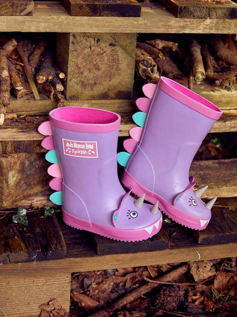 Girls on sale dinosaur wellies
