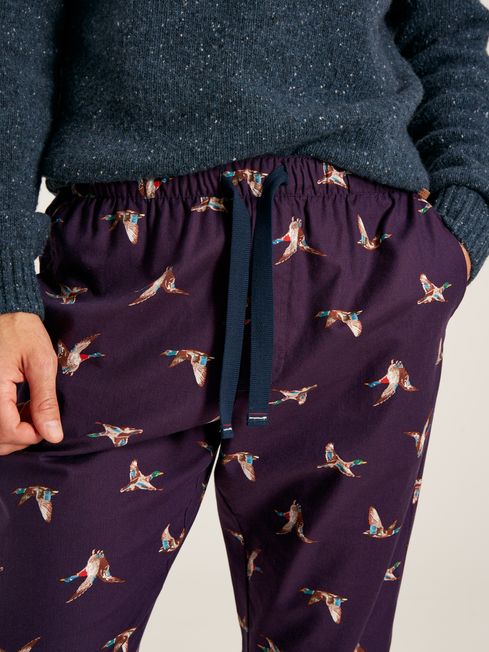 Buy Joules The Dozer Cotton Pyjama Bottoms With Pockets from the
