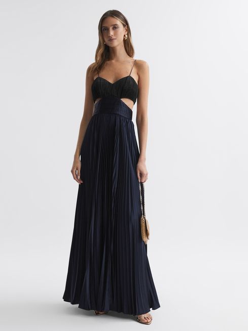 Reiss shop pleated dress