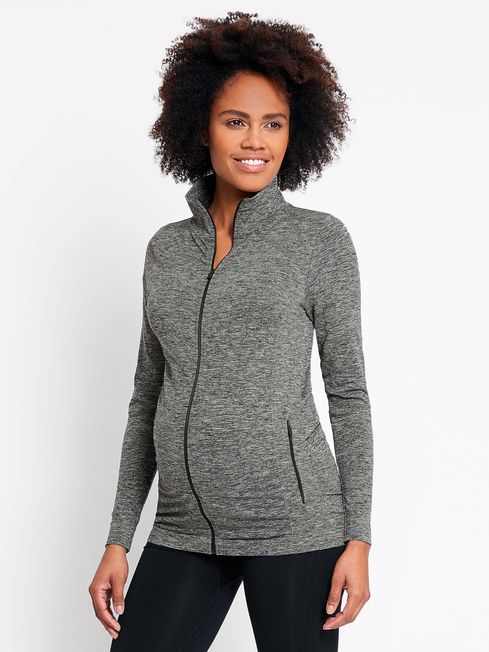 Active zip front jacket store