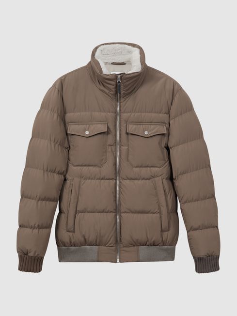 Reiss faux new arrivals fur coat