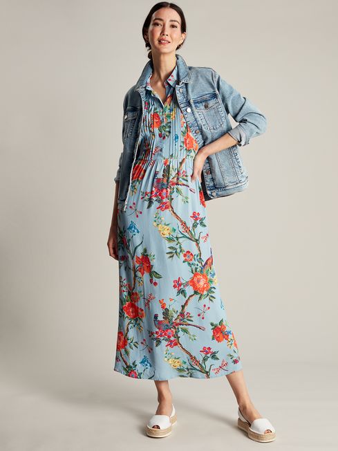 Joules navy store floral dress