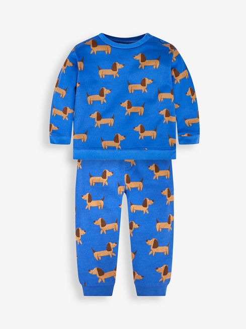 Indigo Boys Sausage Dog Sweatshirt Joggers With Pet In Pocket Set