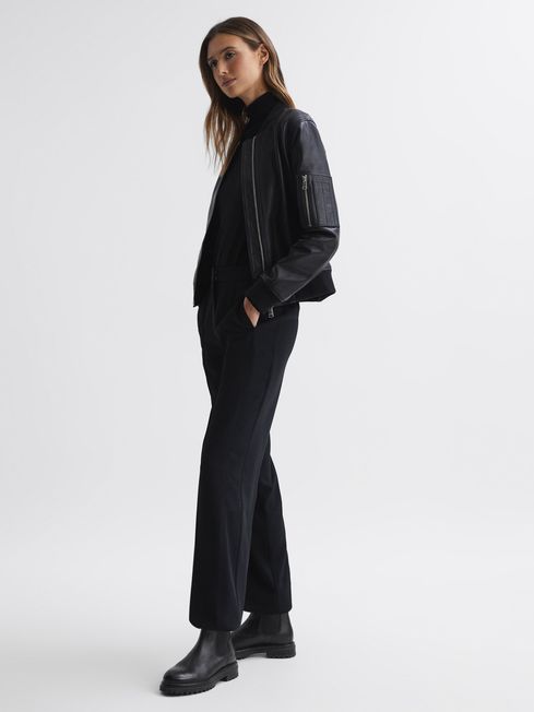 Reiss Thea Leather Chelsea Boots REISS