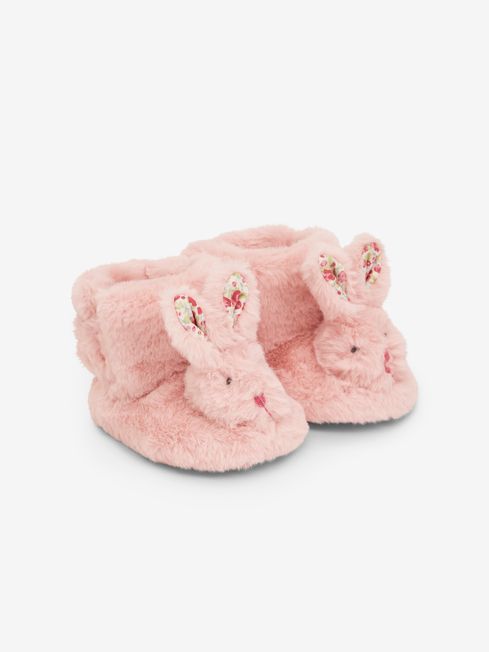 JoJo Maman Bébé Pink Rabbit Slippers