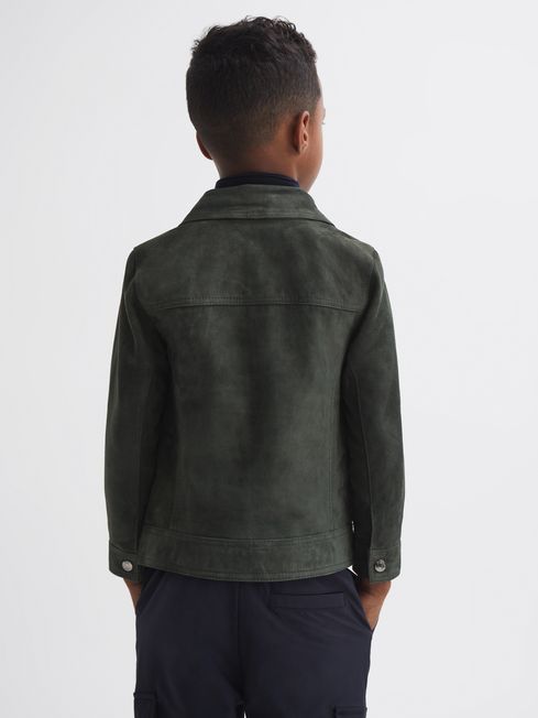 Suede on sale green blazer