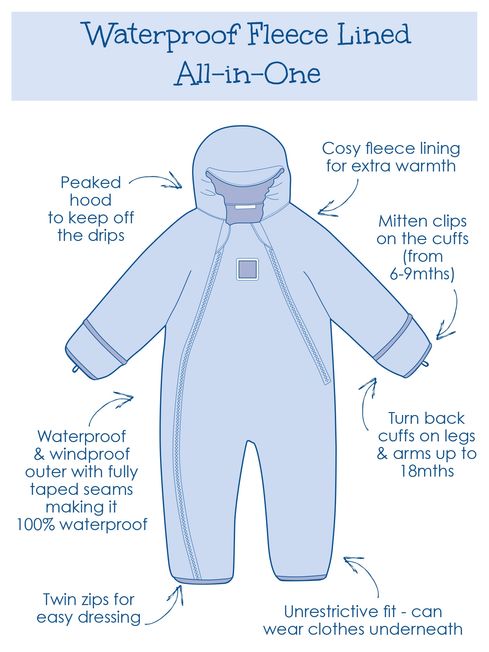 Jojo maman bebe waterproof all in one clearance