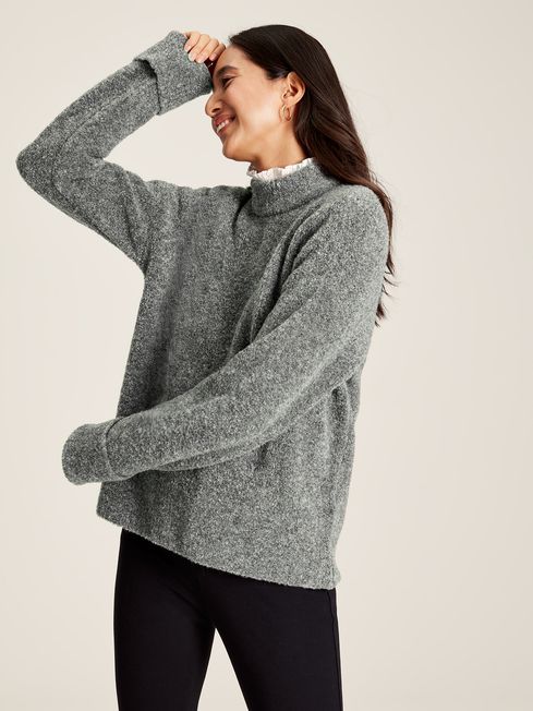 Joules grey jumper sale