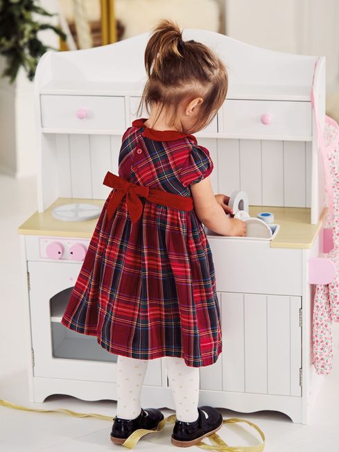 Newborn store tartan dress