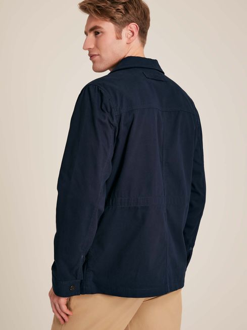 Joules field coat navy on sale