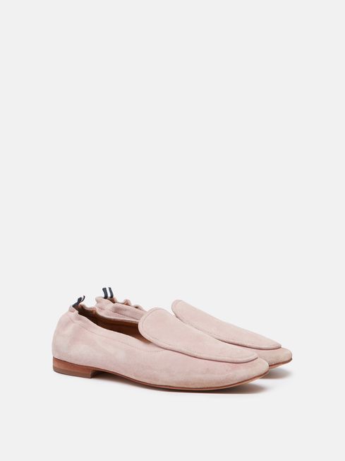 Mens pink suede loafers shop