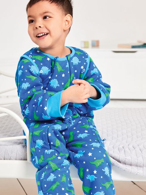 JoJo Maman B b Dino Print 2.5 Tog Sleep Snuggler
