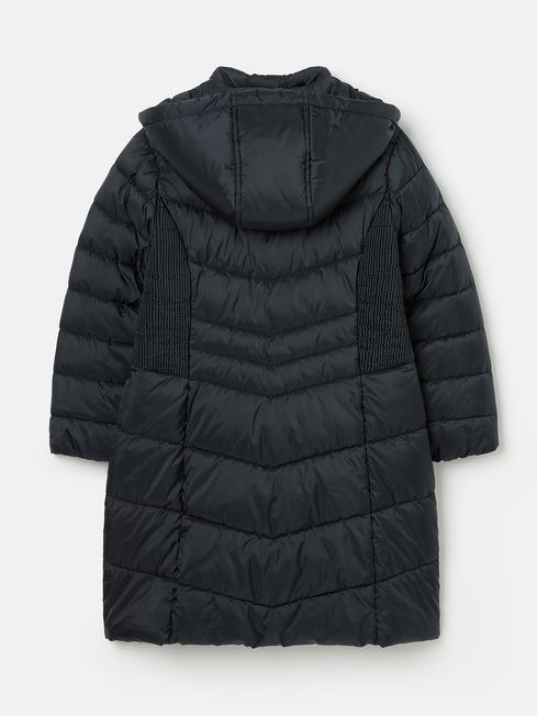 Joules girls navy coat shop