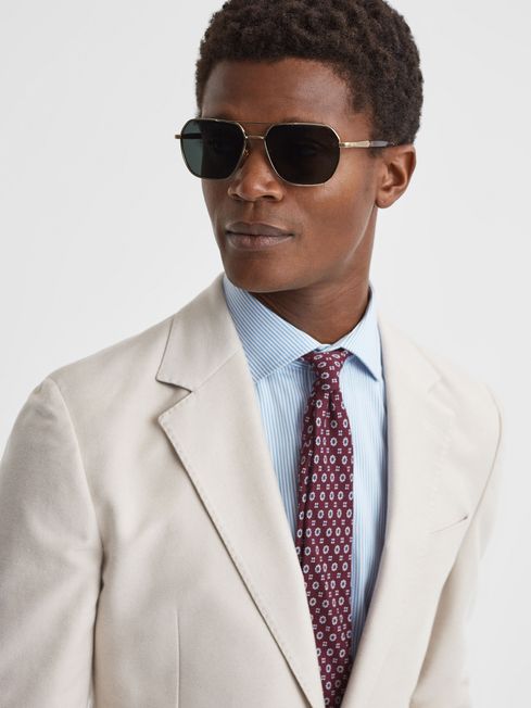 Round aviators on sale