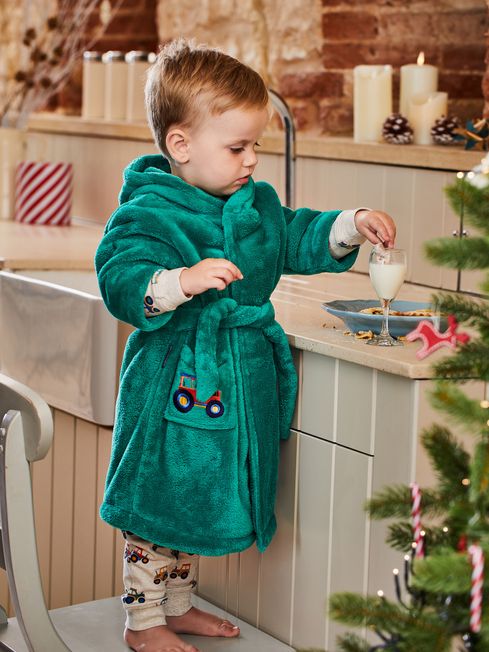 Boys green dressing gown cheap