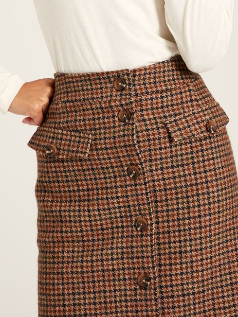Tweed shop skirt overall