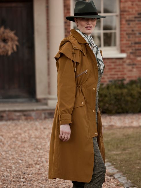 Full length wax outlet coat