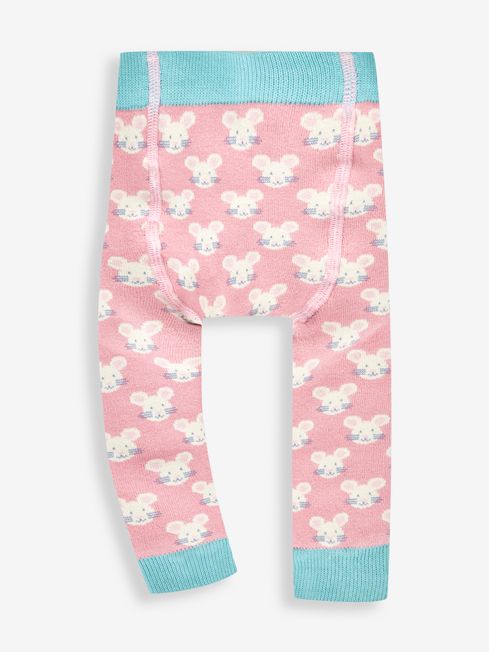 Rose Pink Mouse Extra Thick Leggings