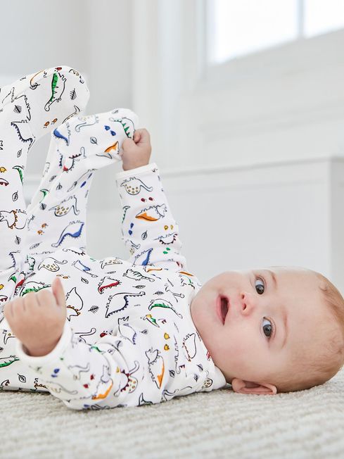 Jojo maman clearance bebe dinosaur sleepsuit