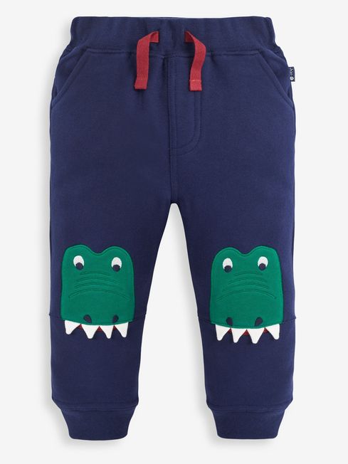 T Rex Applique Joggers in Navy JoJo Maman Bebe