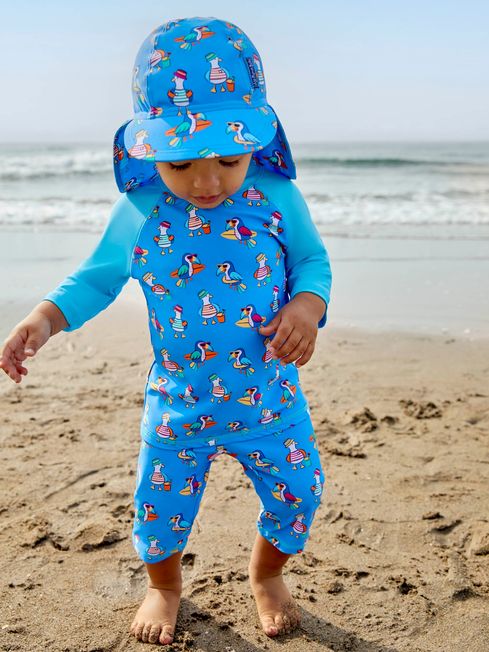 Buy JoJo Maman Bébé UPF 50 2-Piece Sun Protection Suit from the JoJo Maman  Bébé UK online shop