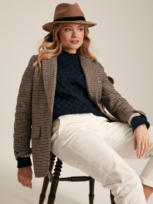Buy Joules Anita Honeycomb Stitch Jumper from the Joules online shop