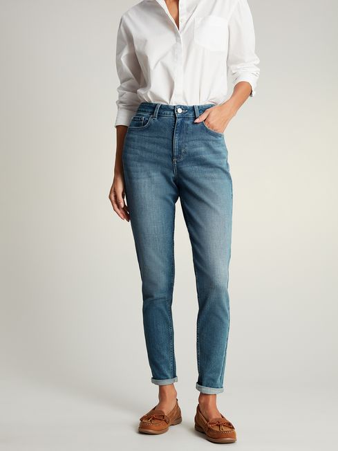 Buy Joules Monroe High Rise Stretch Skinny Jeans from the Joules online ...