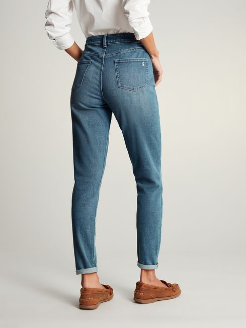 Star Stitched Pockets - Stretchy High Waisted Jeans - The Rose