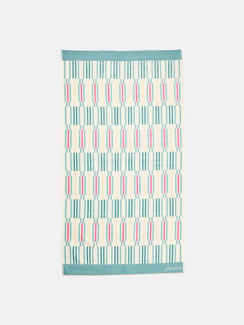 Joules Blue Collector Geo Towel