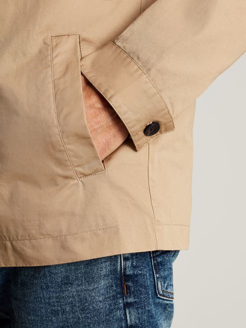 Buy Joules Harrington Cotton Brown Jacket from the Joules online shop
