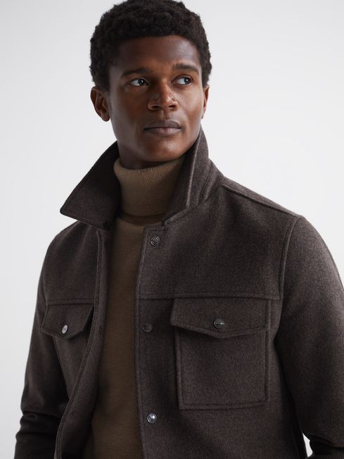 Reiss wool jacket hot sale