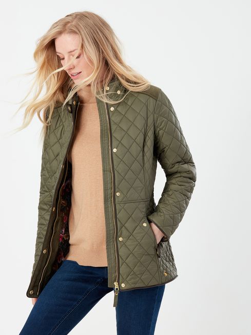 Ladies joules quilted jacket shop
