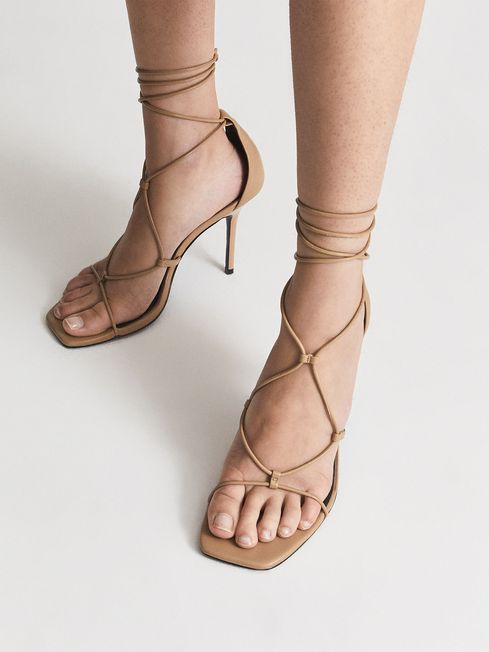 Reiss strappy sandals clearance