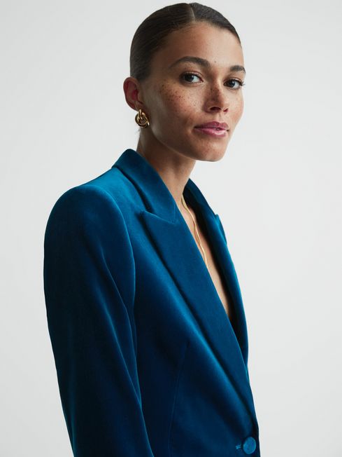 Reiss 2025 velvet blazer
