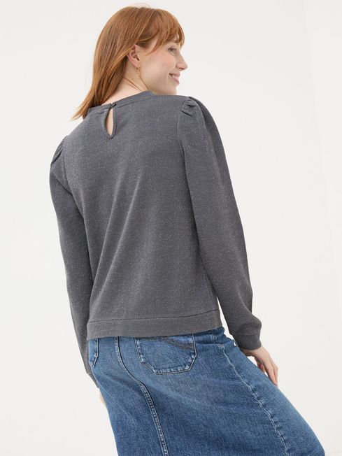 Grey sparkle sweater on sale