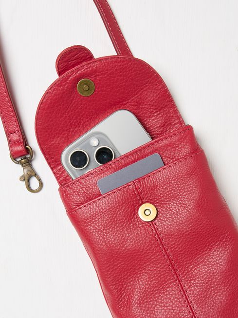Red Clara Phone Bag FatFace