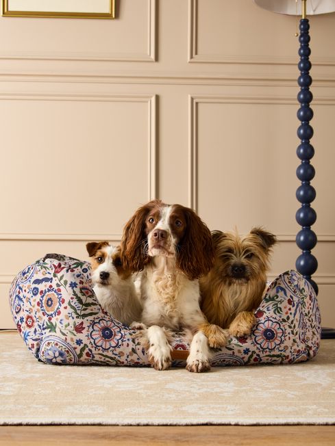 Festival Floral Pet Box Bed Joules