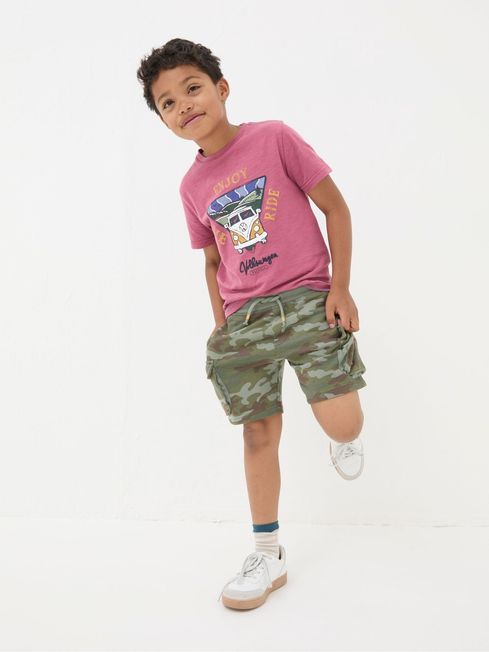 Green camo cargo shorts shop