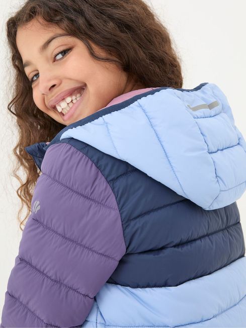 Buy Poppy Purple Padded Jacket from the FatFace online shop