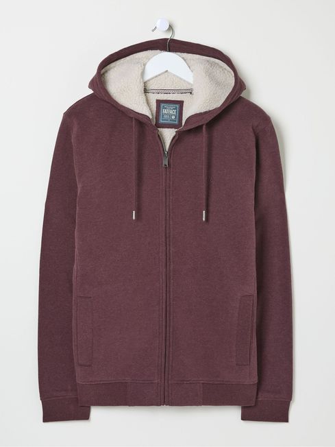 Brooke Purple Marl Hoodies FatFace