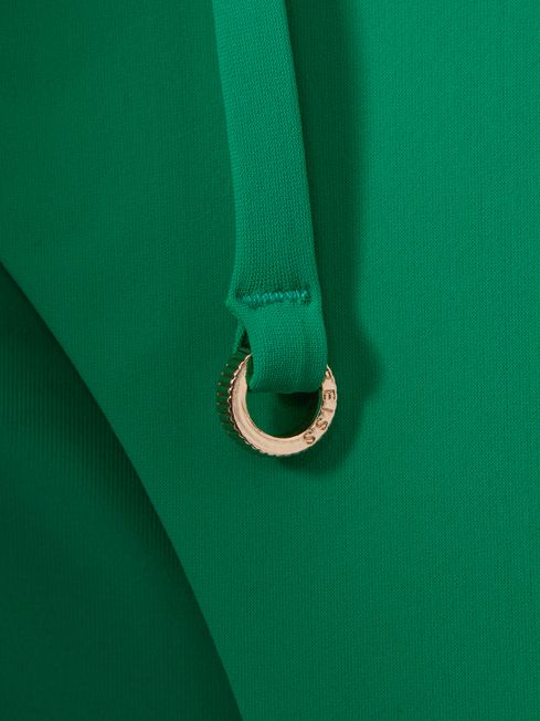 Side Tie Bikini Bottoms in Green