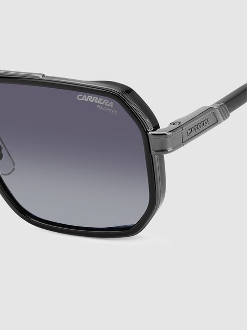 Carrera Eyewear Angular Sunglasses in Black
