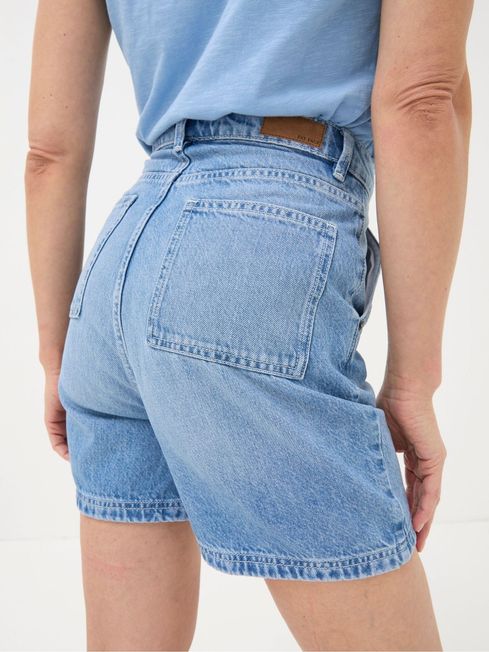 Cali Blue Denim Carpenter Shorts FatFace
