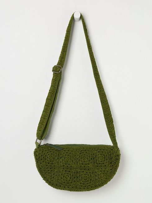 Sling bag green hot sale