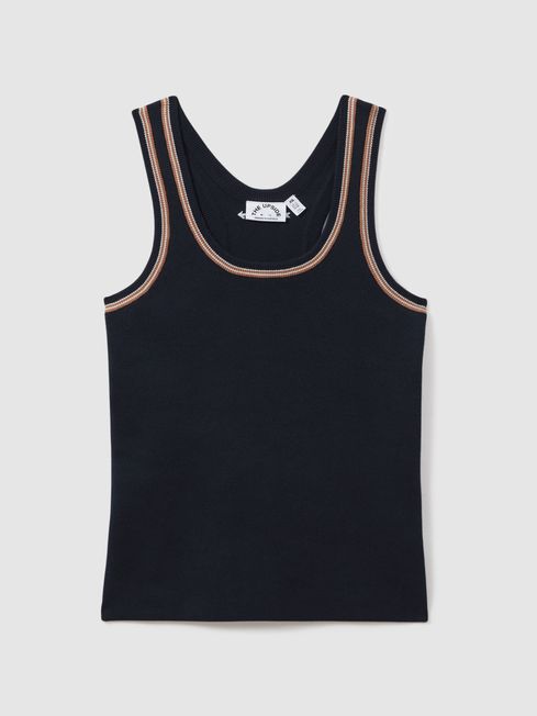 Black and gold tank top online