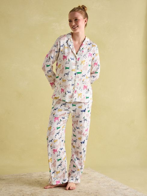 Joules satin pyjamas outlet