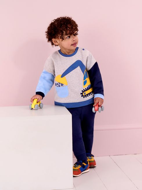 Grey and yellow sweatshirt shop